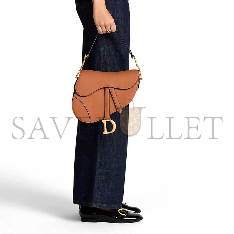 DIOR SADDLEBAG WITH STRAP M0455CBAA_M44M (25.5*20*6.5cm)